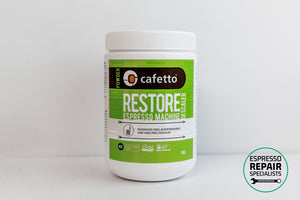 Cafetto RESTORE Espresso Coffee Machine Descaler - Espresso Repair Specialists NZ