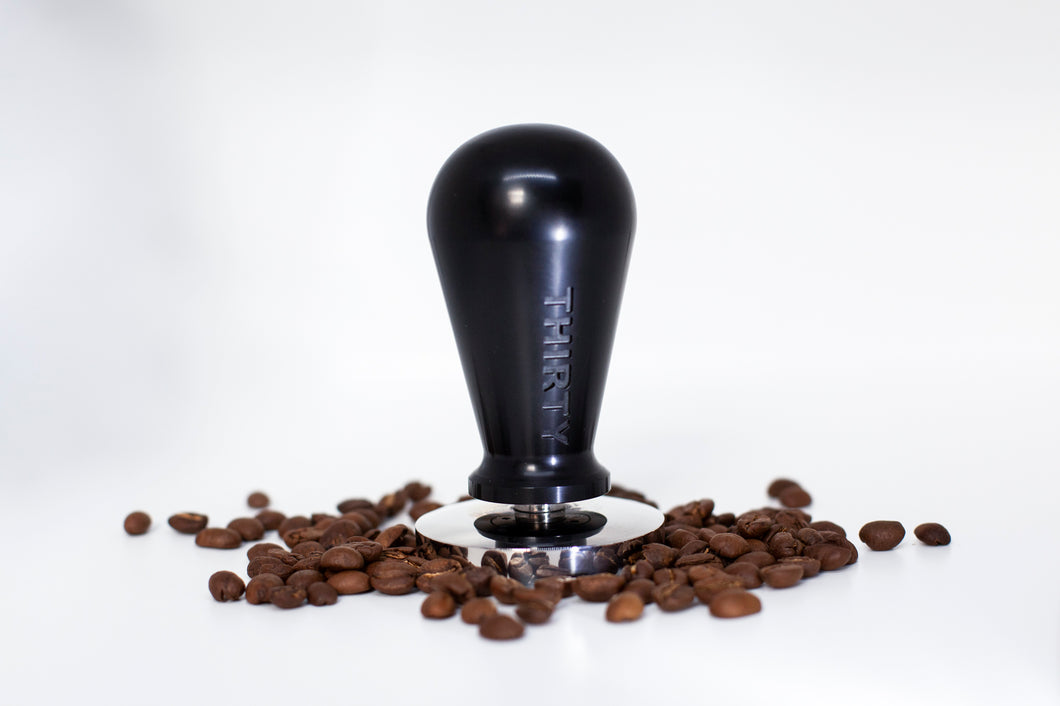 THIRTY Calibrated Coffee Tamp with Coffee Beans