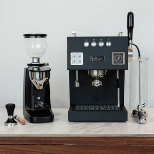 Bellezza Bellona Coffee Machine in black - Espresso Repair Specialists NZ